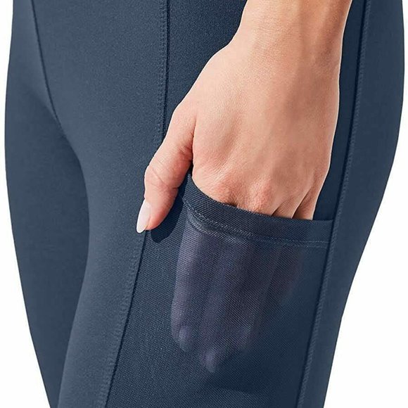 Mondetta Ladies' Side Pocket Tight, Blue, XX-Large LAST ONE - Picture 4 of 5